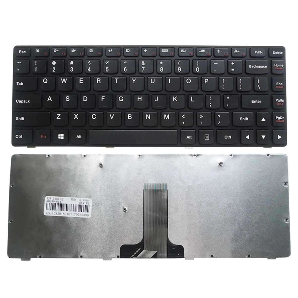 

New for Lenovo G400 G405 G410 25212032 MP-12P73US-686 Keyboard-unfit G400s/G405s