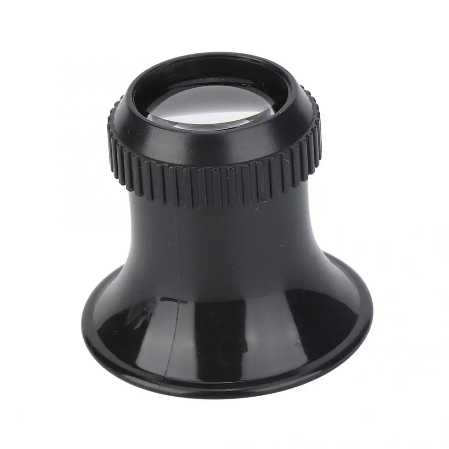 Ультра-светильник 15X пластиковые часы Ремонт лупа ручные ювелирные изделия