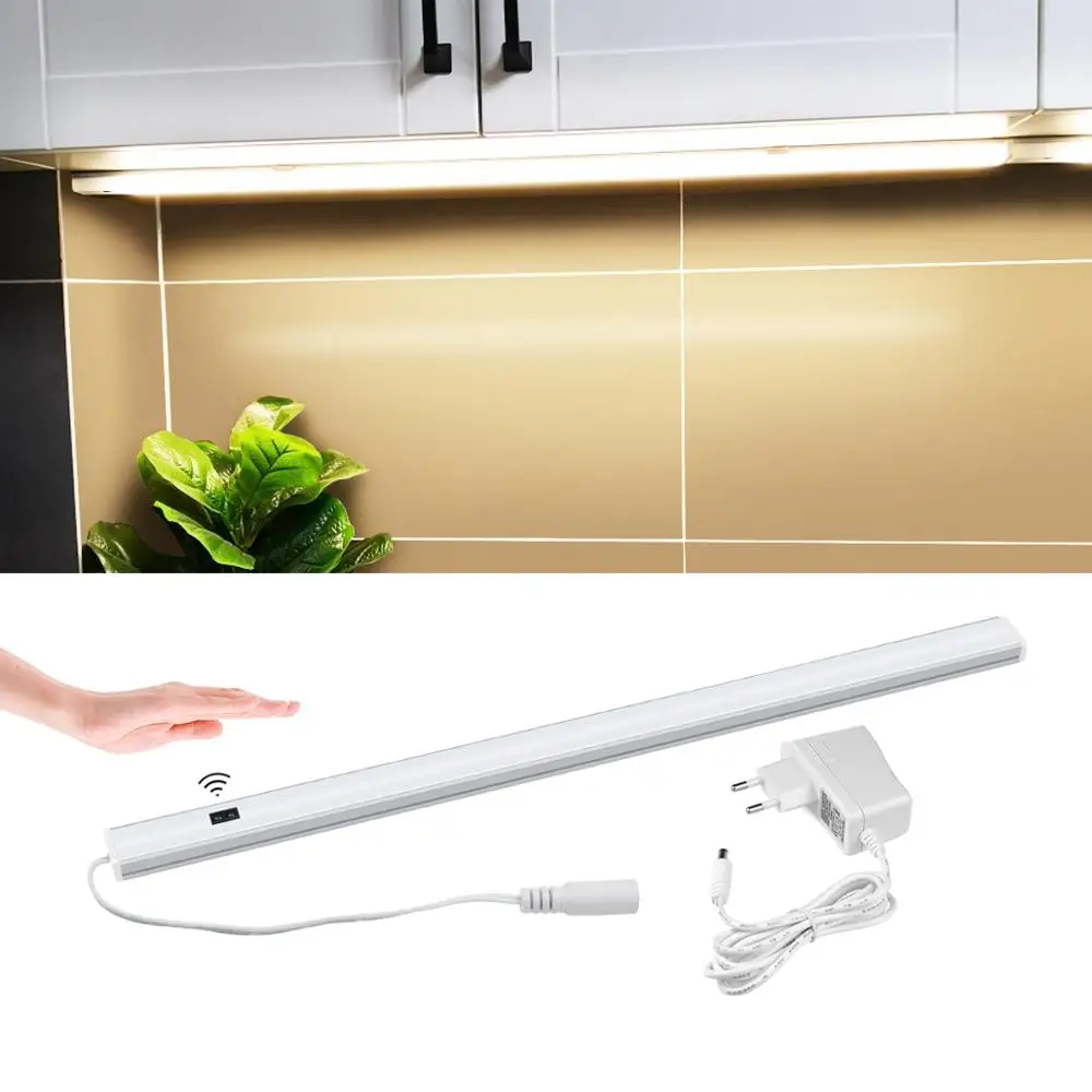 Светодиодный ручной светильник с сенсорным управлением 12 В для шкафа кухни