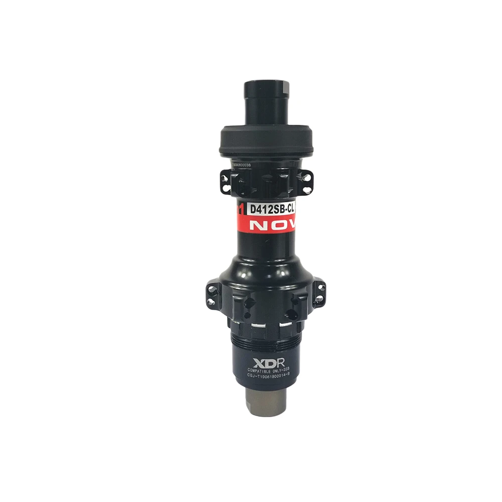 Novatec D411SB CL D412SB Центральный замок для шоссейного велосипеда Φ 24H прямой Тяговый XDR