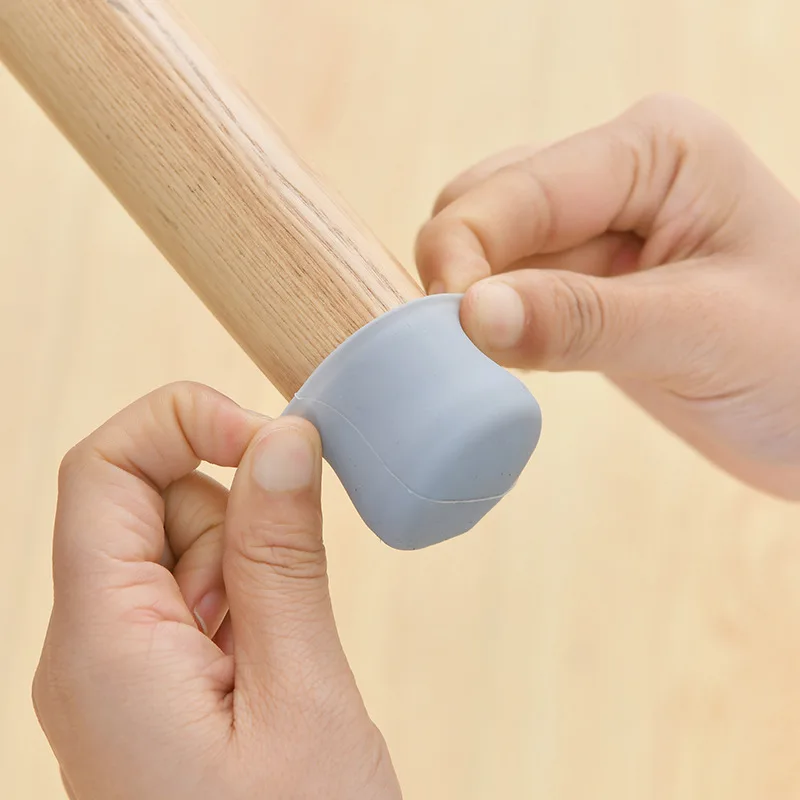 Силиконовая защита для ножек стула бесшумная утолщенная силиконовая крышка