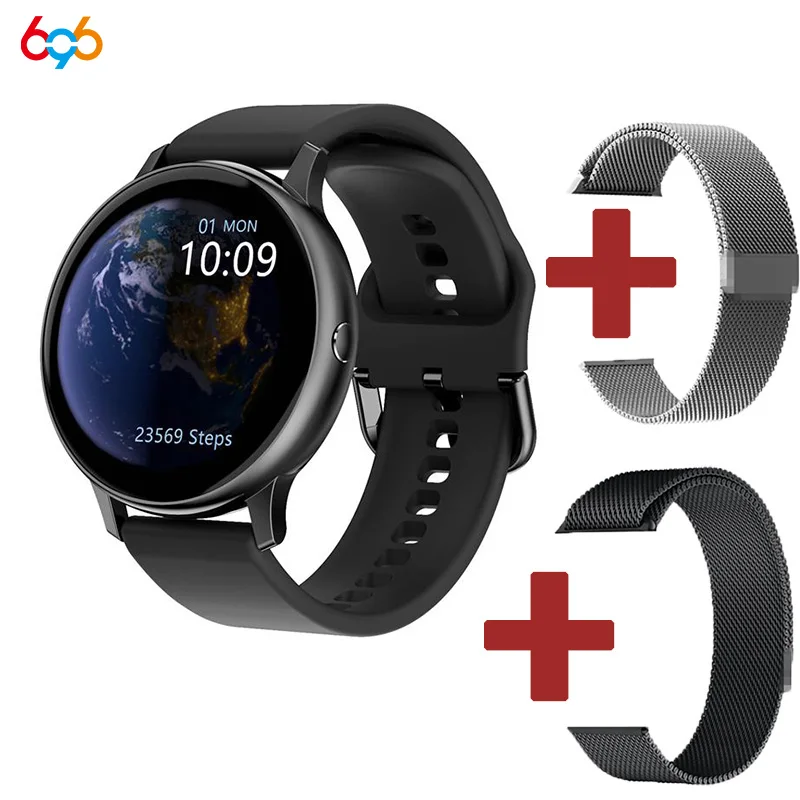 

696 DT88 PRO Smart Watch 1.3 inch Full Round Full Touch Women men Heart Rate Sports Smartwatch Waterproof Wristband Fitness M5 M