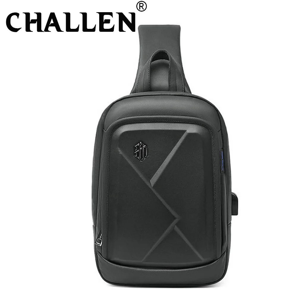 Новые мужские нагрудные повседневные сумки мессенджеры Молодежные деловые
