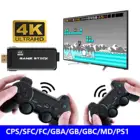 Беспроводная игровая консоль X8, 32 ГБ, 10000 встроенных игр, Micro 4K HD, 2 геймпада, Джойстики для телевизора