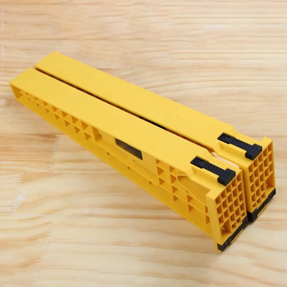 

2pcs Cabinet Drawer Slide Jig Engineering Plastics Fast Installation of Locator Track Installation Auxiliary Positioning Holder