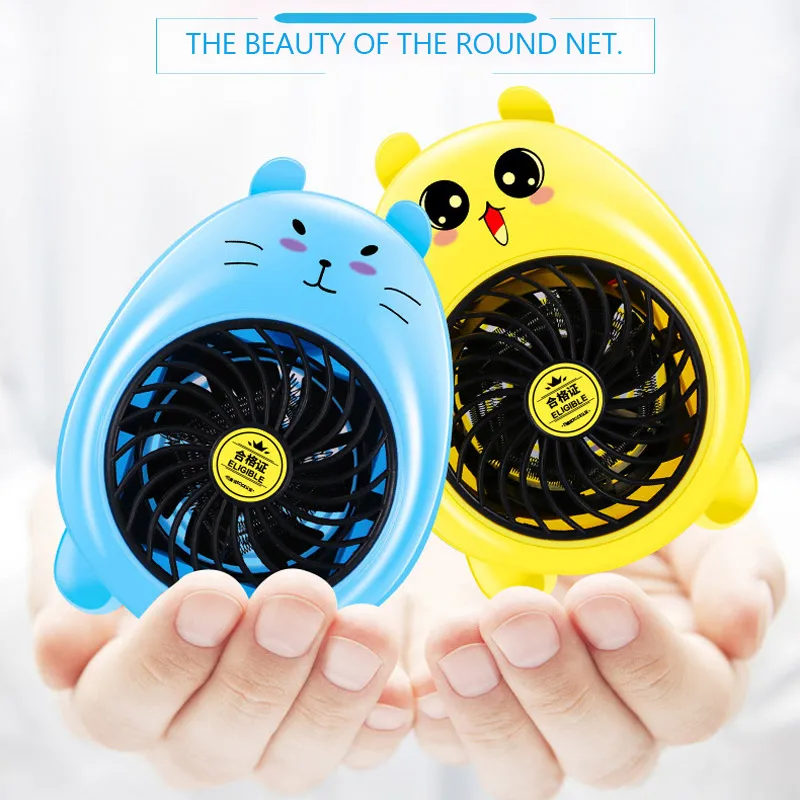 Мини мультяшный электрический обогреватель зимний вентилятор фен персональный