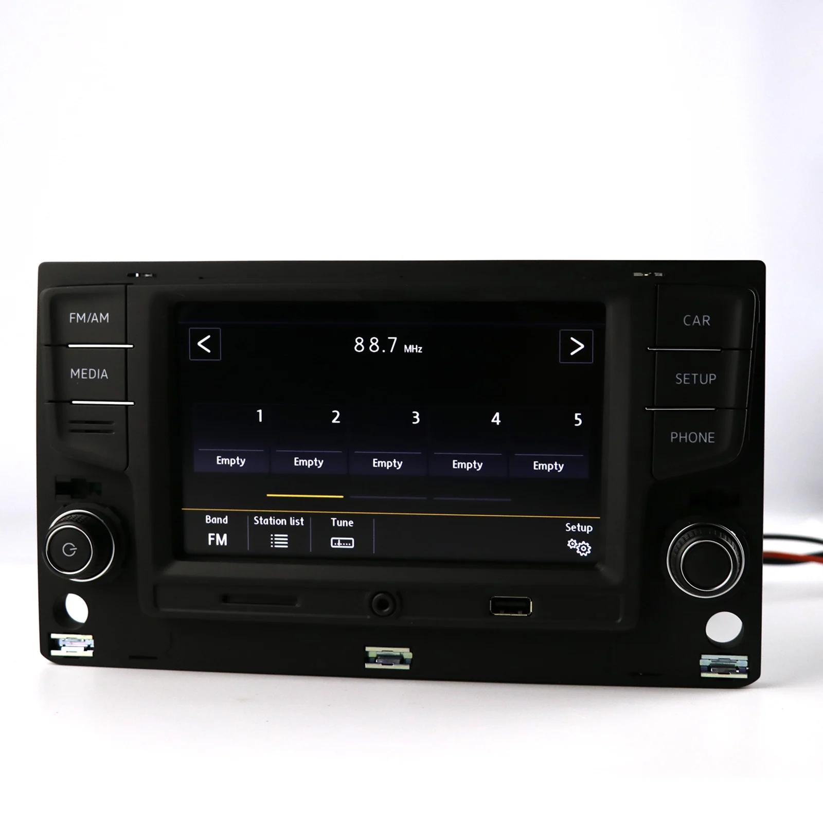 Оригинальная магнитола 6 5 дюйма модель 5GG 035 280 B Bluetooth OPS MirriorLink USB AUX для VW Volkswagen Golf 7