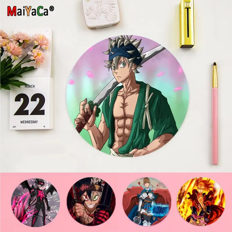 

Maiyaca My Favorite Black Clover Unique Desktop Pad Game Lockedge Mousepad gaming Mousepad Rug For PC Laptop Notebook