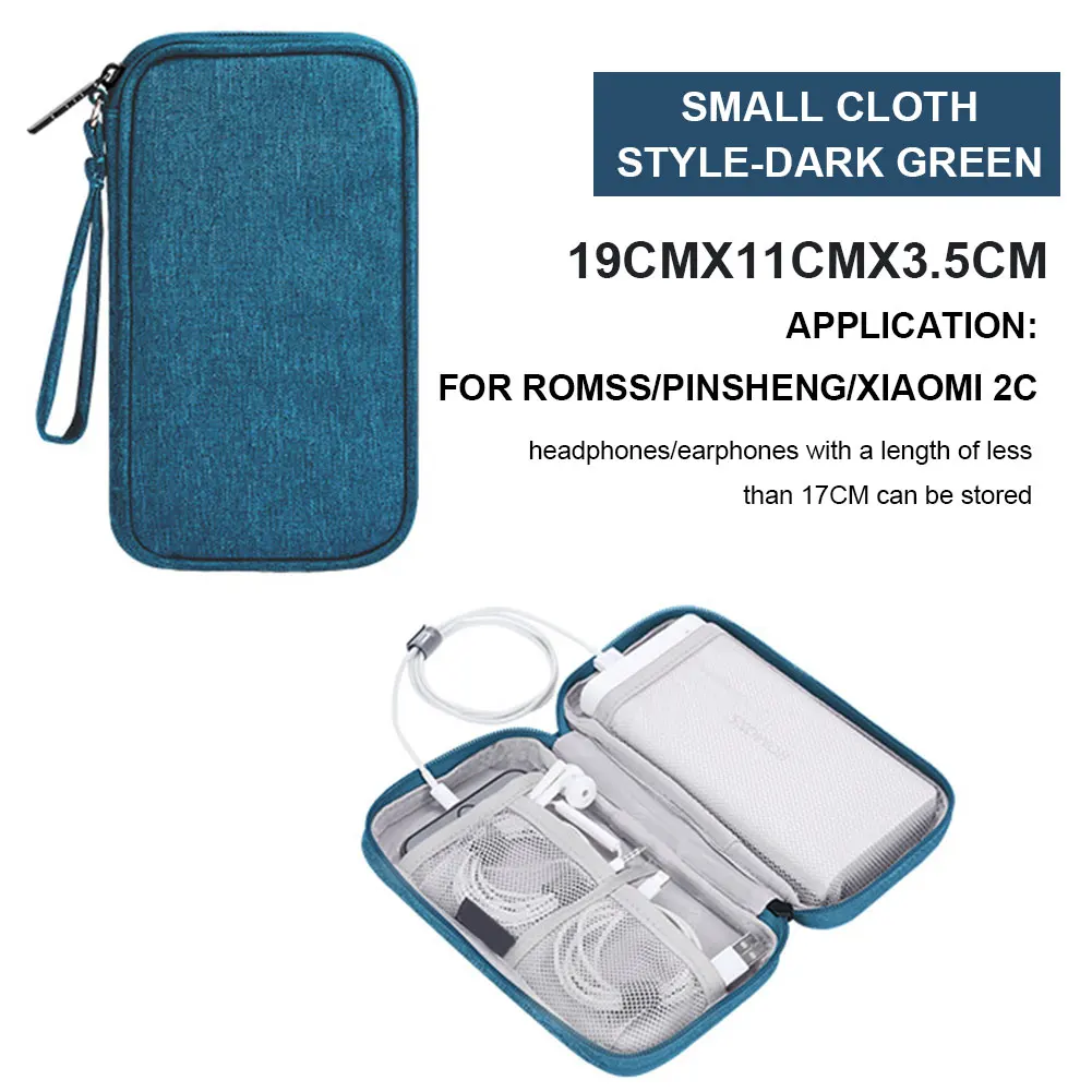 

Cable Bag Organizer Wires Charger Digital Usb Gadget Portable Electronic Earphone Case Zipper Storage Pouch Accessories Travel