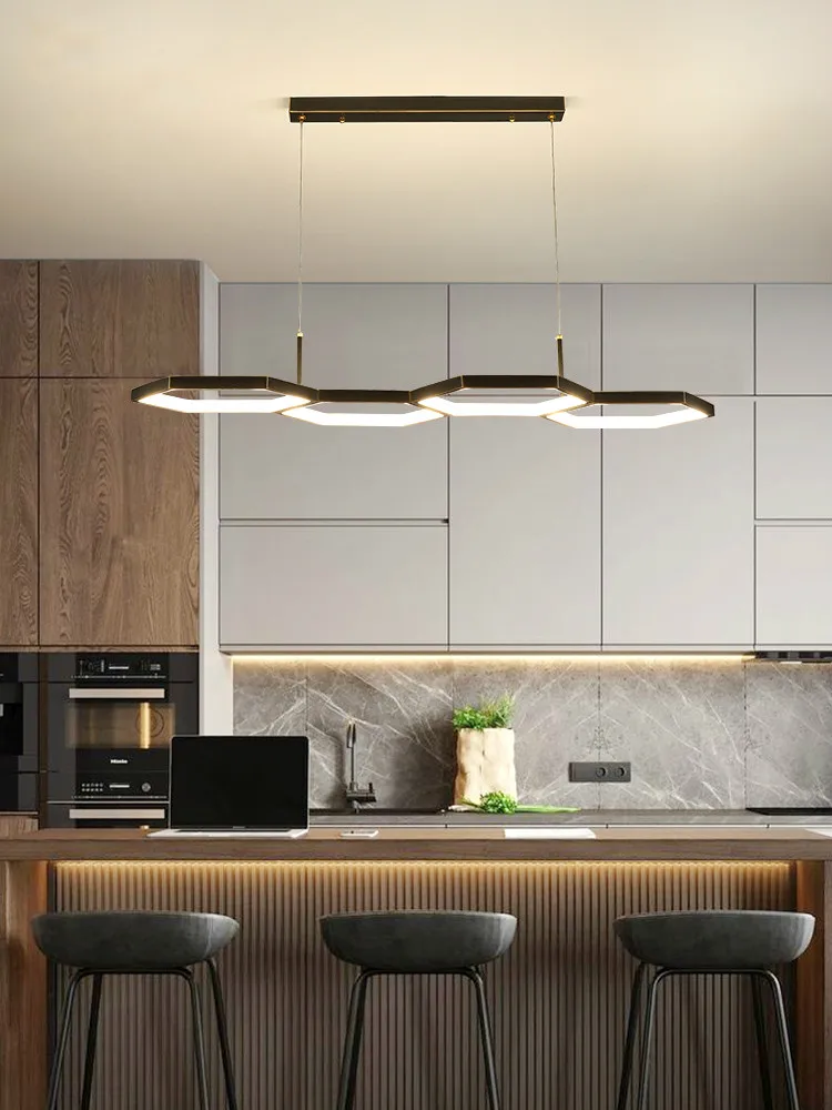 Кухня бар светодиодный подвесные светильники Соты Форма офисное освещение