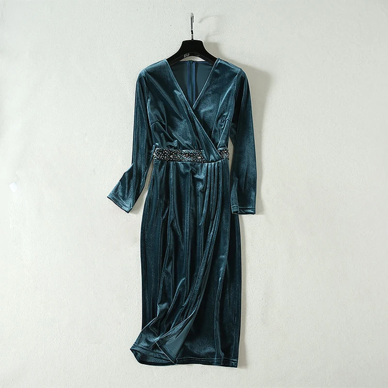 Высокое качество новейшая мода 2019 дизайнерское подиумное Платье женское