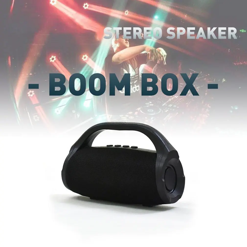 Красочный портативный BS118 Bluetooth динамик водонепроницаемый 3D объемный