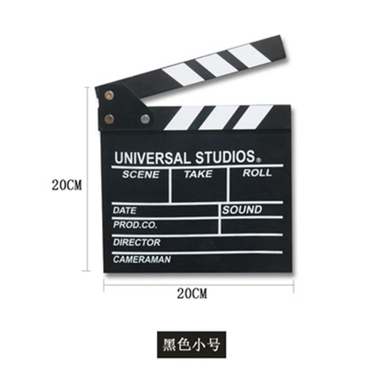

1 Pcs Director Video Scene TV Movie Clapper Board Film Slate Cut Prop Plank