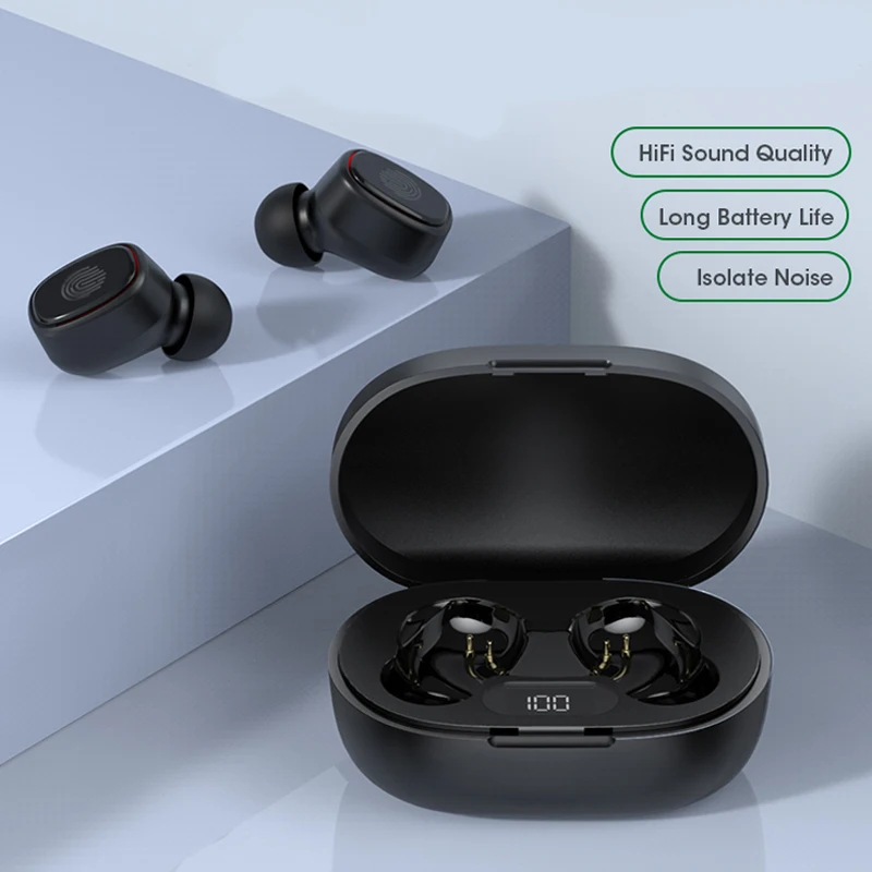 Оригинальная беспроводная гарнитура TWS Bluetooth наушники с шумоподавлением