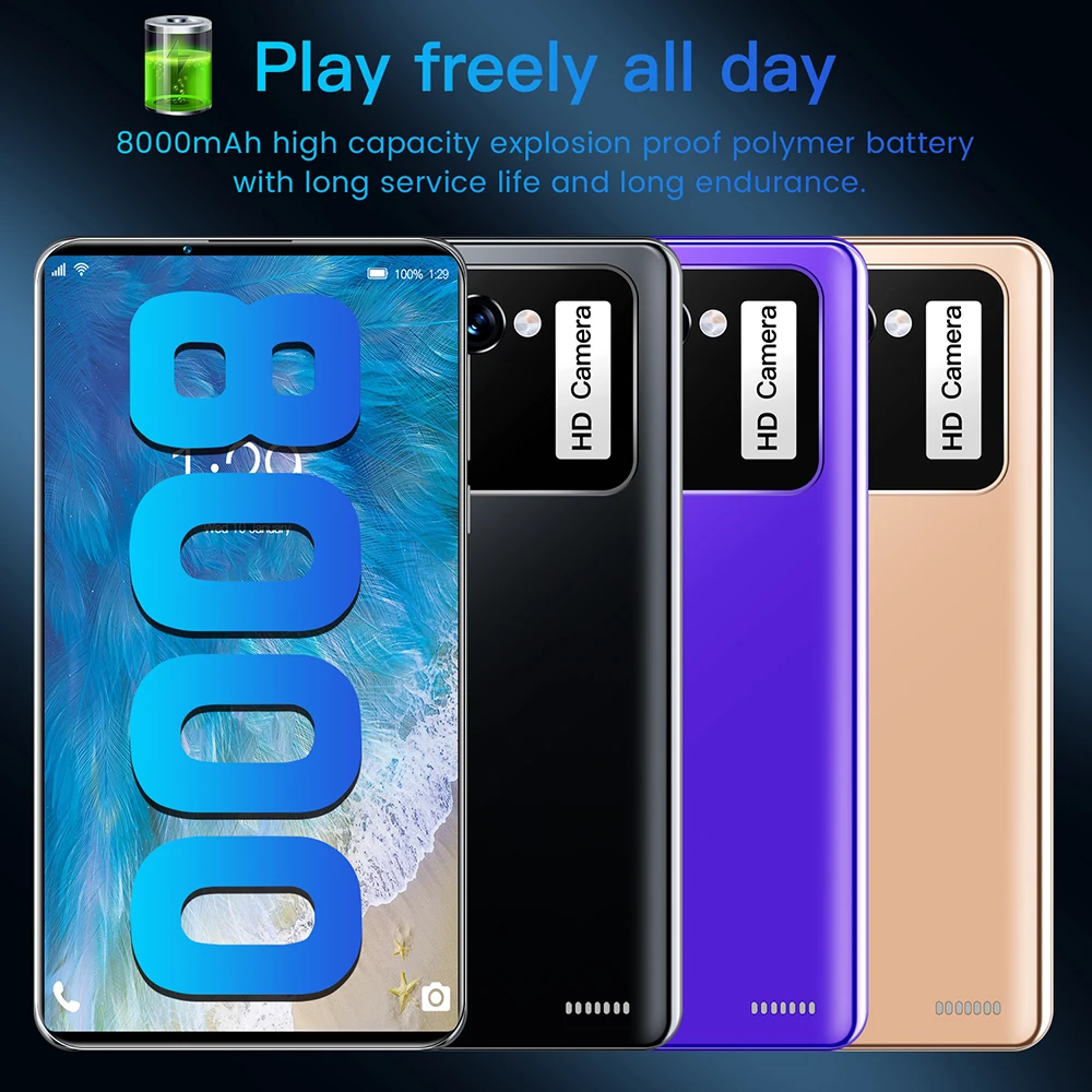 Планшет на Android 10 восемь ядер экран 7 85 дюйма 12 Гб + 3440 ГБ |