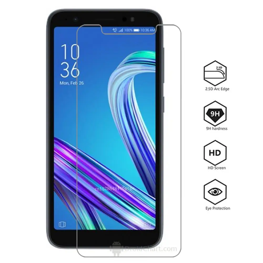 Защита экрана для ASUS ZENFONE LITE L1 ZA551KL закаленное стекло GO edition стеклянная пленка