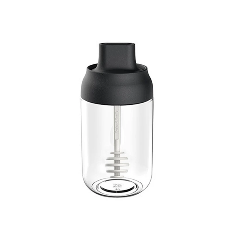 Кухня контейнер для приправы прозрачный Стекло банка специй коробка с SpoonBrush