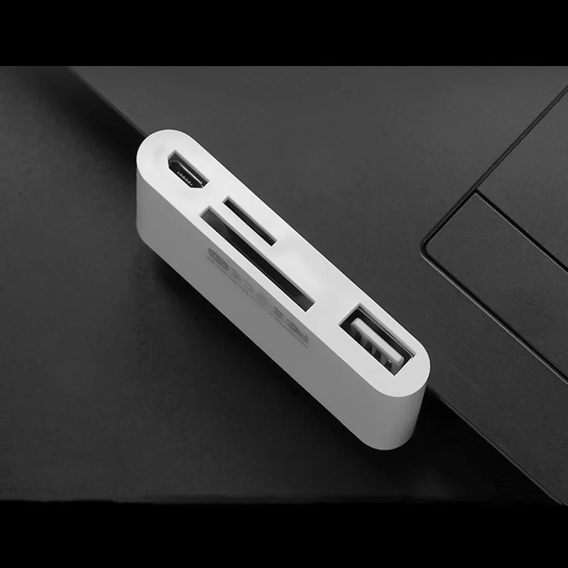 4в1 OTG кард-ридер iOS Телефон SD TF карта памяти ПИСАТЕЛЬ USB камера подключение комплект адаптер для iPhone 11 Pro XS MAX XR 6 7 8 iPad