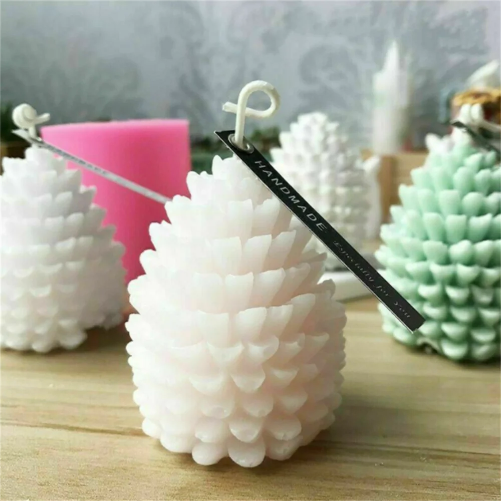 Дешево Силиконовая форма для изготовления рождественских СОСНОВЫХ ШИШЕК, 3D Скидка Силиконовая форма для изготовления рождественских СОСНОВЫХ ШИШЕК, 3D