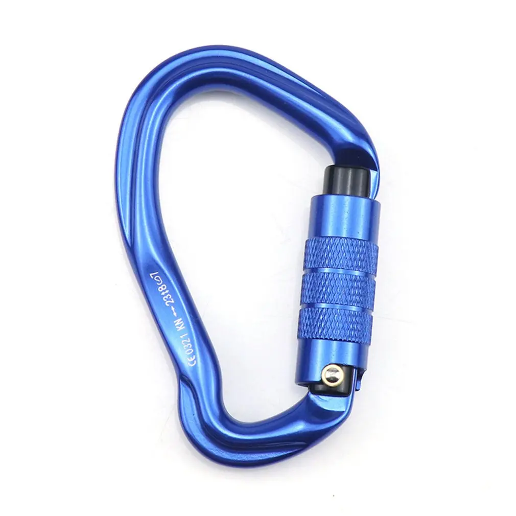 

23KN Auto Locking Climbing Carabiner Clip Twisted Lock Main Quickdraw Karabiner