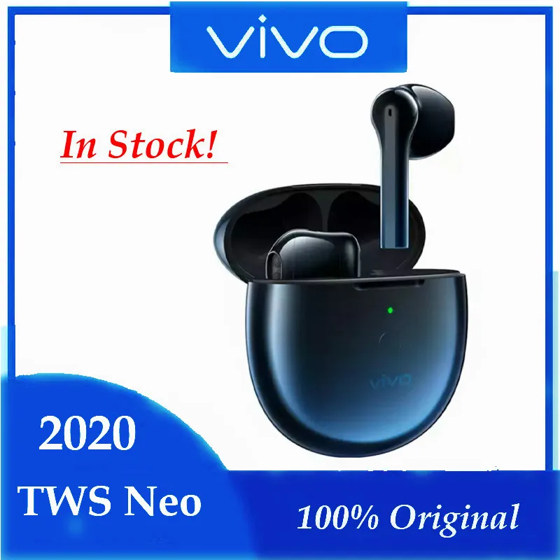 Оригинальные наушники VIVO TWS Neo вкладыши 14 2 мм aptX AAC BT5.2 IP54 Беспроводная bluetooth