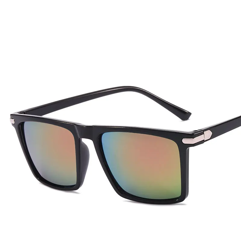 Мужские Винтажные Солнцезащитные очки алюминиевые солнцезащитные аксессуары