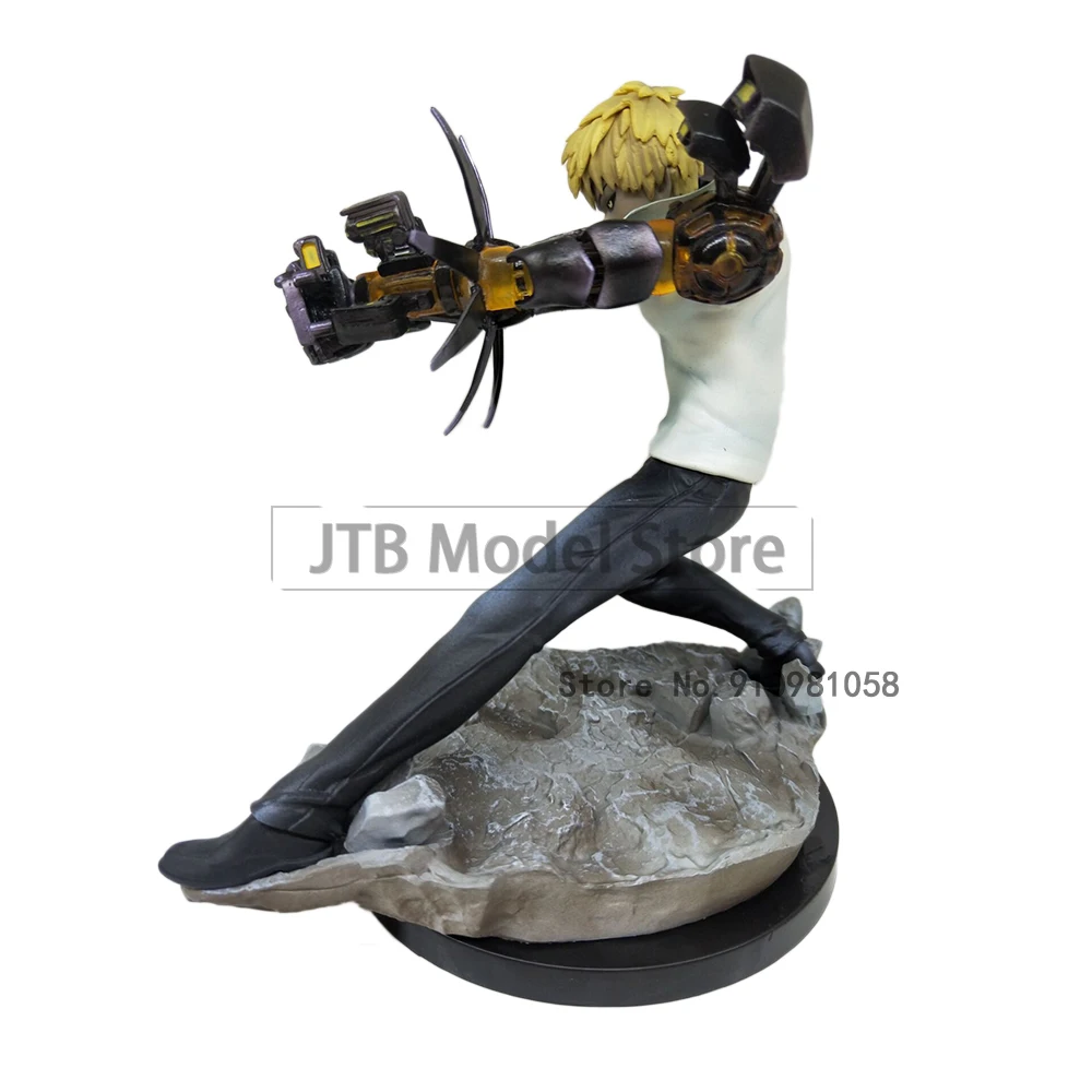 One Punch Man Генос 15 см подвижные фигурки Модель ПВХ аниме архетип фильм игрушки кукла