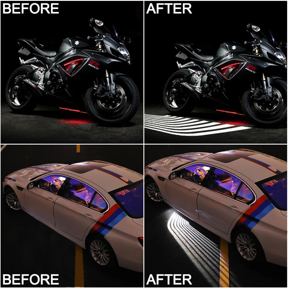 Новейший автомобильный светильник Автомобильный светодиодный Добро пожаловать