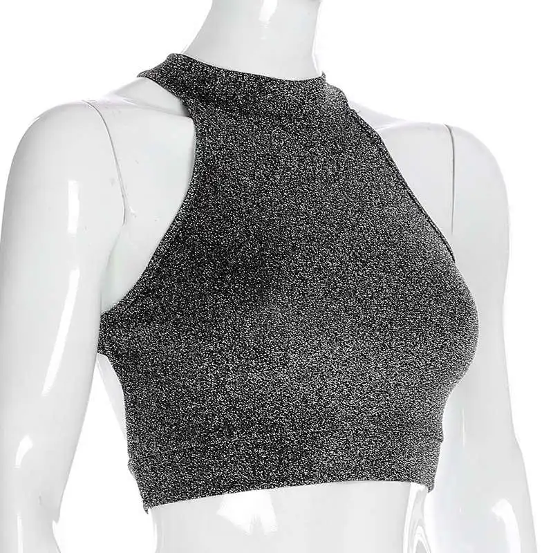 2019 Women Sexy Beach Camis Tanks Bustier Bandage Open back Short Crop Tops Halter Trendy Feminino Camise Club Party | Женская одежда