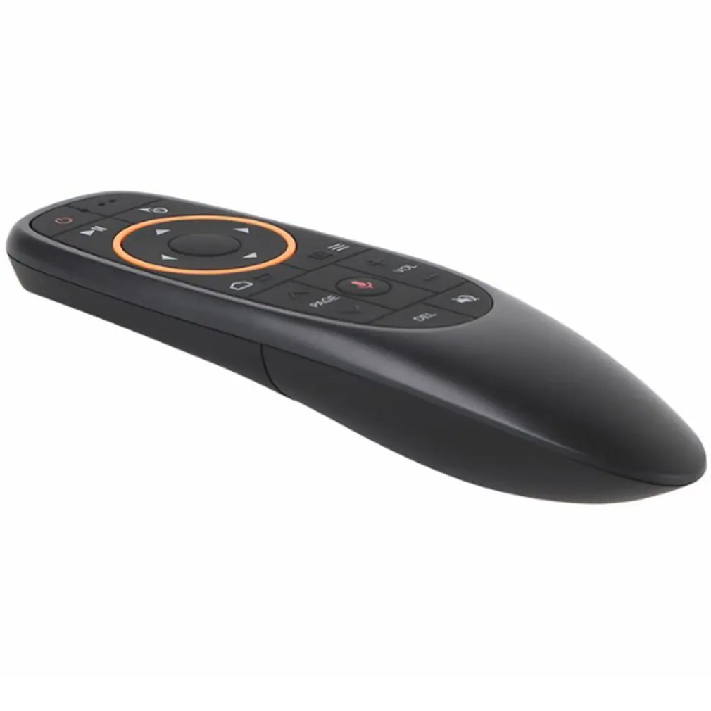 

G10 Voice Remote Control ABS Plastic Silicone 2.4G Wireless Air Mouse IR Learning for Android tv box 1 Set