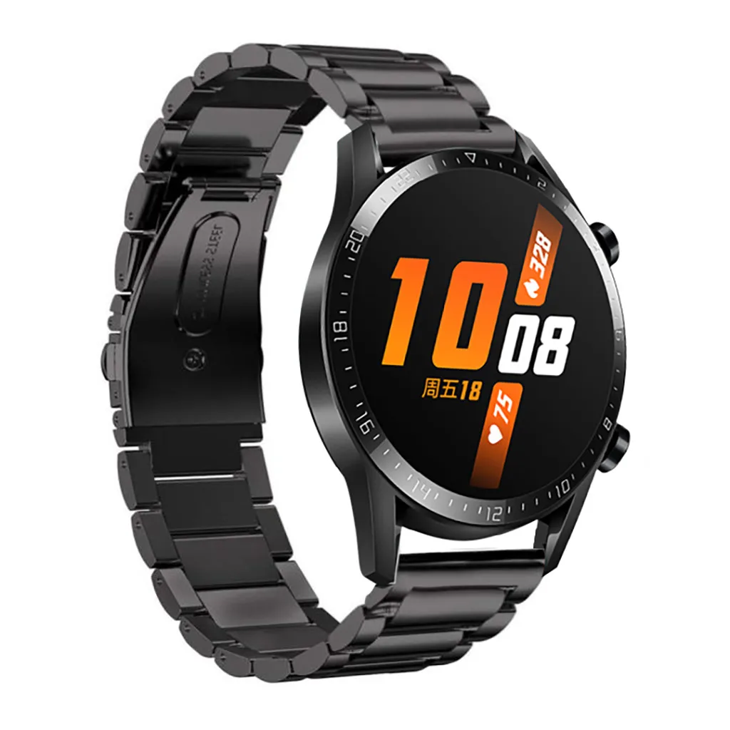 Stainless Steel Strap Quick Release Bracelet Band WristStrap for Huawei Watch GT2 46mm Honor Magic Smart For TicWatch Pro | Электроника