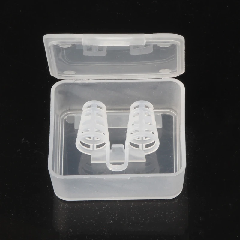

1PC Anti Snoring Breathe Easy Sleep Aid Nasal Dilators Device No Strips Nose Clip