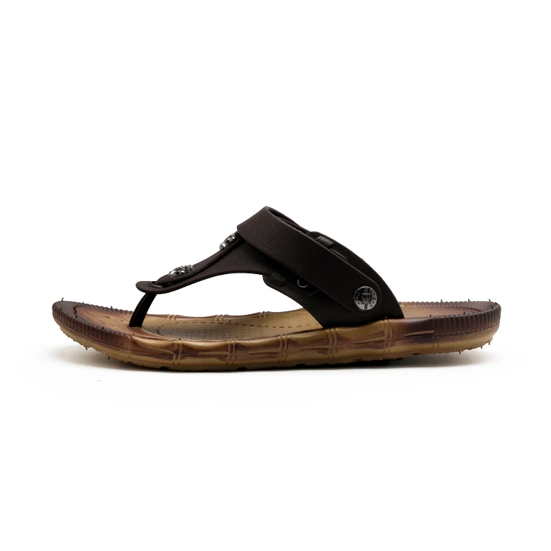 

Cool Men Flip Flops Slippers Summer Boys Anti-skid Shoes Outdoor Casual Beach Male Peep Toe Sandals Men Household Pinch Slipper
