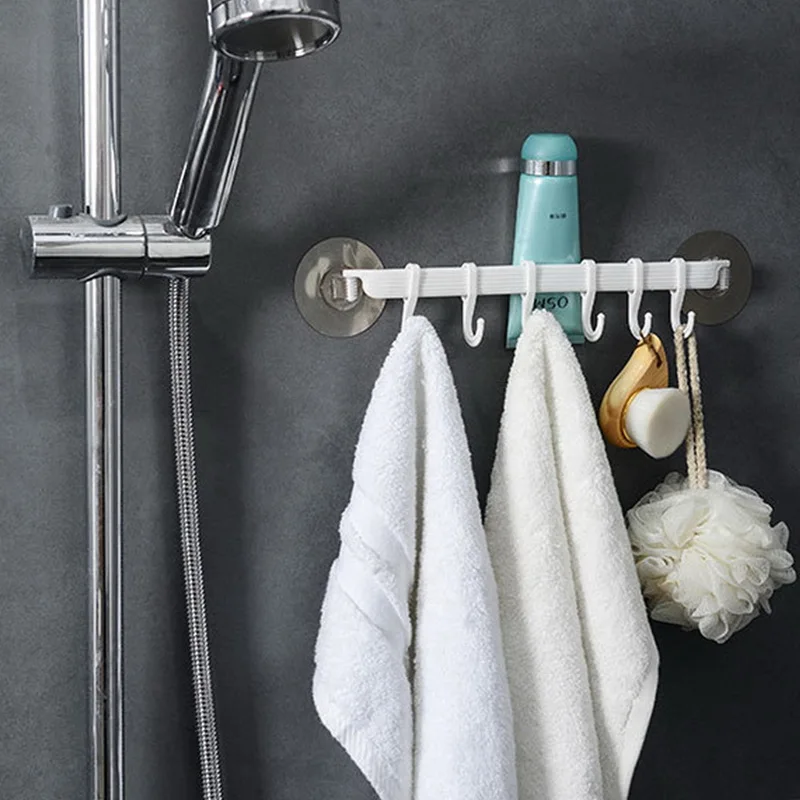 Настенные крючки для органайзера ванной комнаты держатель полотенец ключей