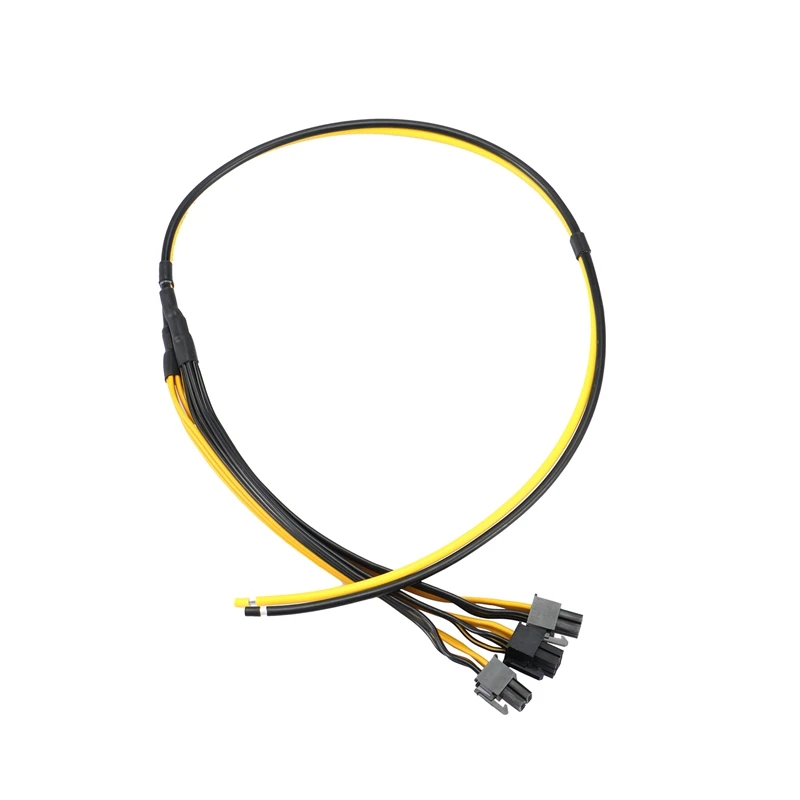 

10Pcs S7/S9 to Triple 3X PCI-E PCIe PCI Express 6Pin Graphic Card Splitter Power Cable for BTC Miner Machine 12AWG+18AWG
