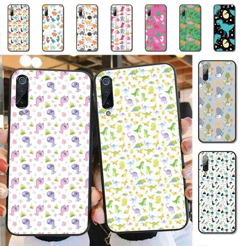 

YNDFCNB Dinosaur Phone Case for Xiaomi mi 5 6 8 9 10 lite pro SE Mix 2s 3 F1 Max2 3