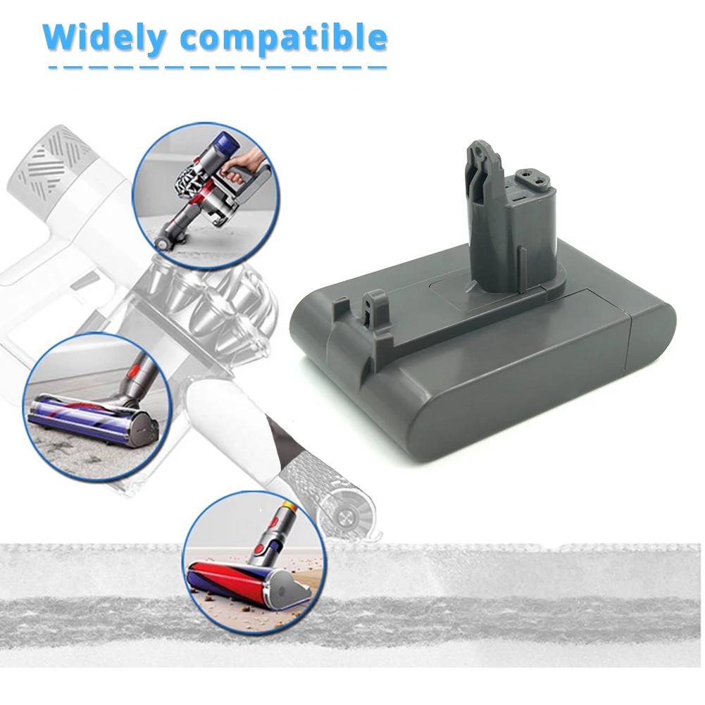 

2PCS Type B 22.2V 3.0Ah Lithium Vacuum Cleaners Replacement Battery for Dyson DC31 DC34 DC35 DC45 DC44 animal Li-ion Battery