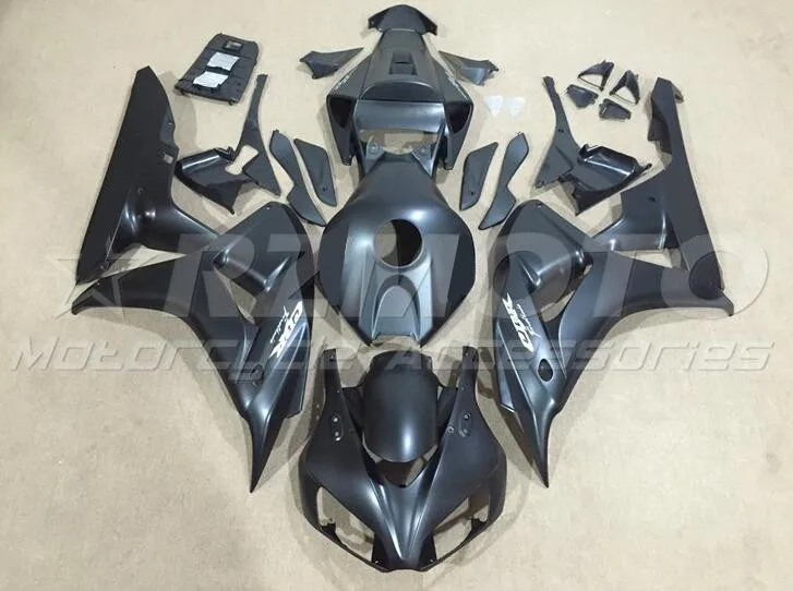 

Injection Molding New ABS Motorcycle Whole Fairings Kit Fit for HONDA CBR1000RR 2006 2007 06 07 Bodywork set black matte nice