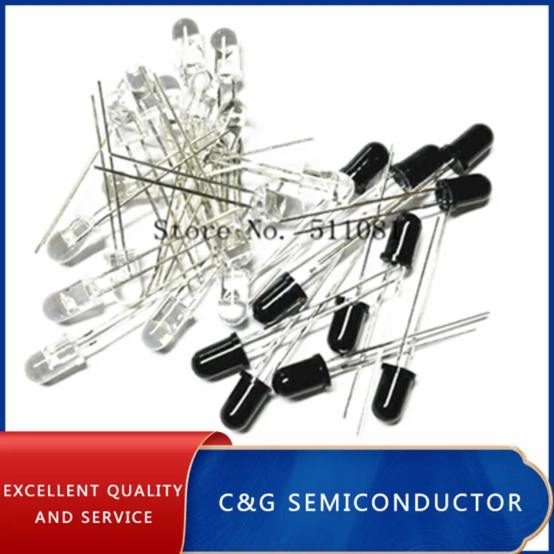 1000 шт. инфракрасный приемник 5 мм нм | Электронные компоненты и принадлежности