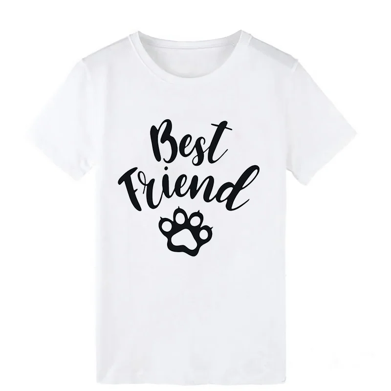 

Women T-shirts Love Dog Paw Pet 90S Animal Printing Kawaii Womens Graphic T Top Ladies Print Lady Shirt Female Tee T-shirt