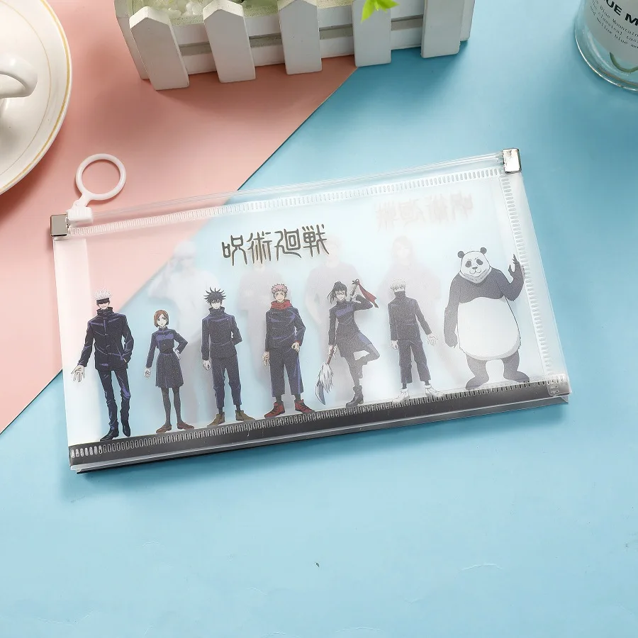 Новый мультяшный чехол для карандашей из ПВХ с японским аниме назад в войну сумка