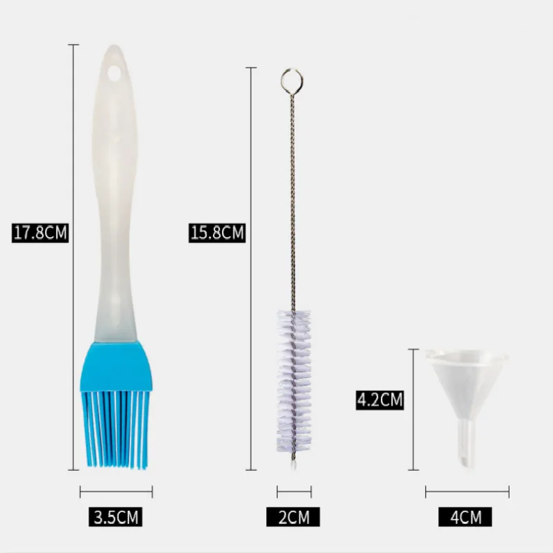 Бутылка спрей для масла из нержавеющей стали пневматическая бутылка барбекю