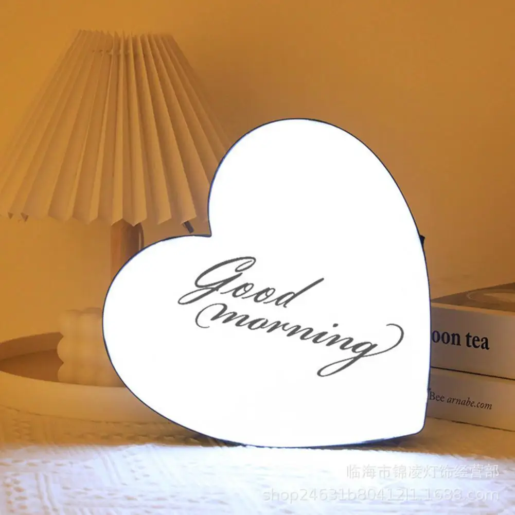 

1 Набор, светодиодный светильник в виде романтических сообщений