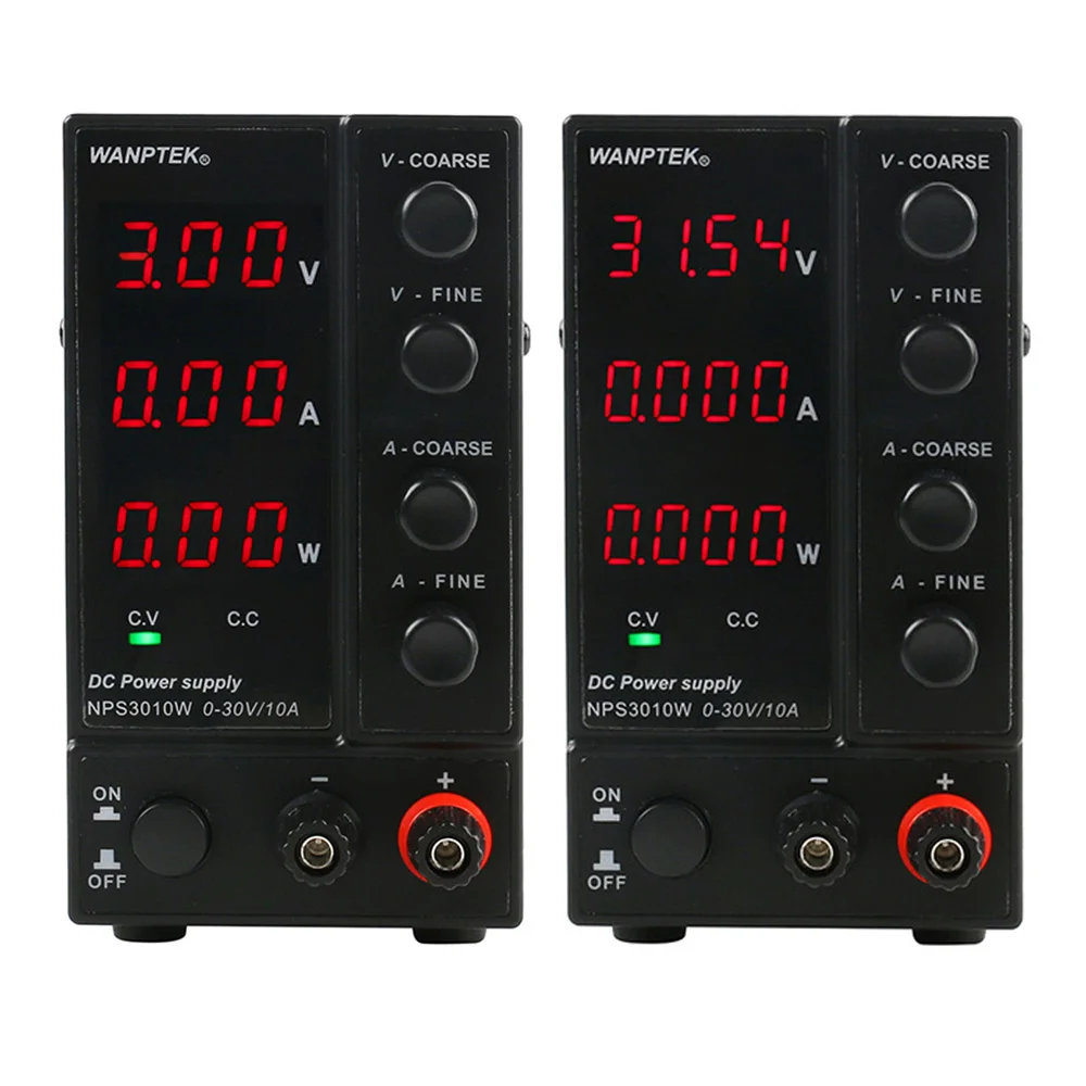 NPS3010W 30V10A три дисплея/четыре дисплея Регулируемый блок питания постоянного тока
