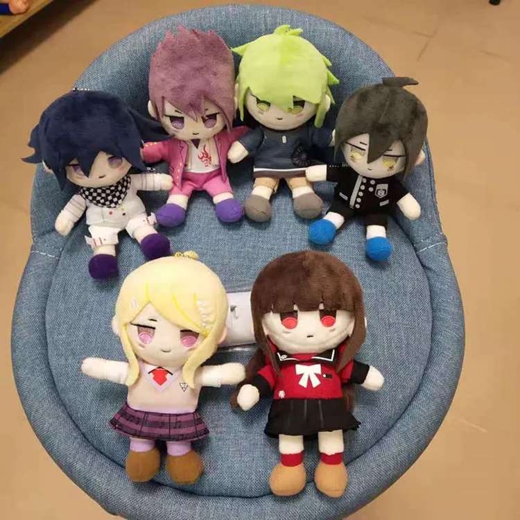 Горячая игра Danganronpa V3 плюшевые игрушки 15 см Dangan Ronpa Saihara Shuichi Akamatsu kaede анимационная