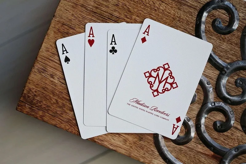 Ellusionist Золотой Мэдисон револьверы игральные карты велосипед колода Покер Размер