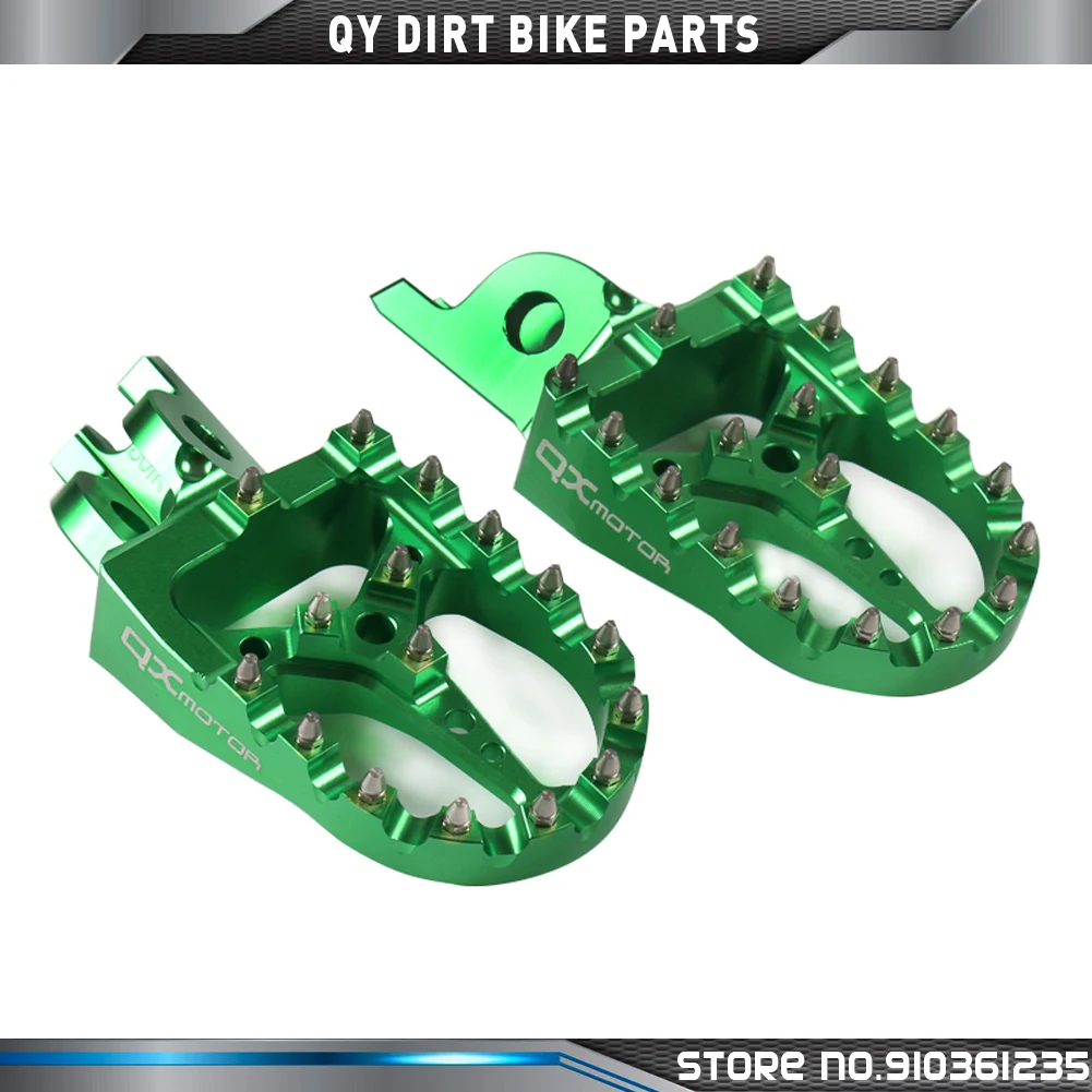 CNC Заготовка MX подножки педали для kx250f 2006 2016 kx450f 2007 klx450r 2008 2013 2009 2010 2012 2014|Подставки