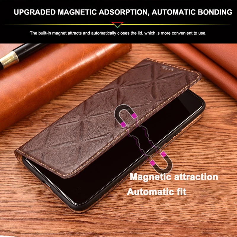 luxury cowhide genuine leather case for xiaomi mi 8 9 se 9t 10 10i 10s 10t 11 lite pro magnetic flip cover phone cases free global shipping
