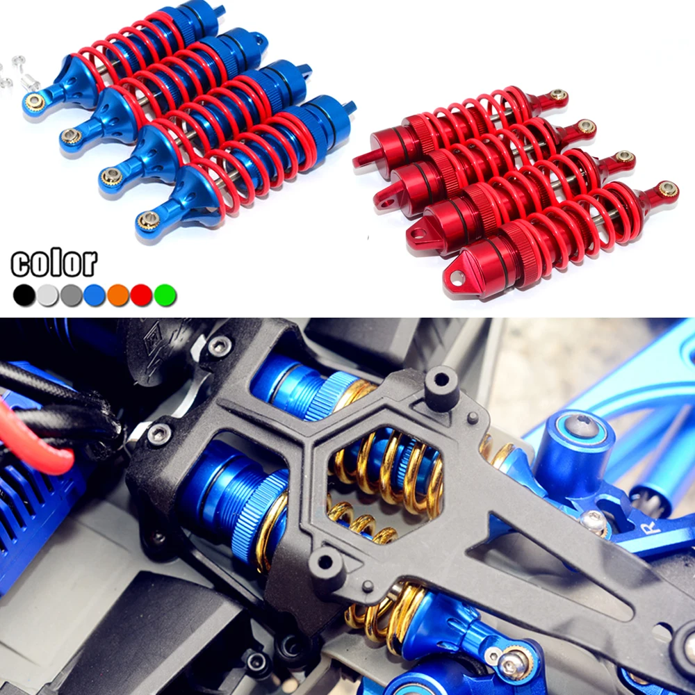 

GPM TRAXXAS 1/10 E-REVO 2.0 86086-4 SUMMIT E ERVO 3.3 Monster Truck Metal front and rear universal shock absorbers damping #5460