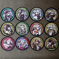 girls frontline game badge hk416 ump45 printing two dimensional animation round patch for clothing backpack sticker
